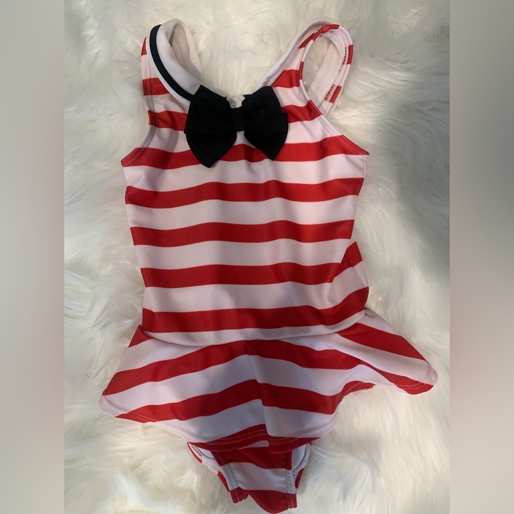 Red & White Swimsuit!